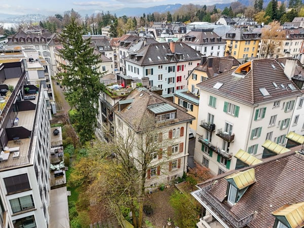 Historische Stadtvilla mit 6 Einheiten und Dachterrasse in Zürich Enge - kaufen 3