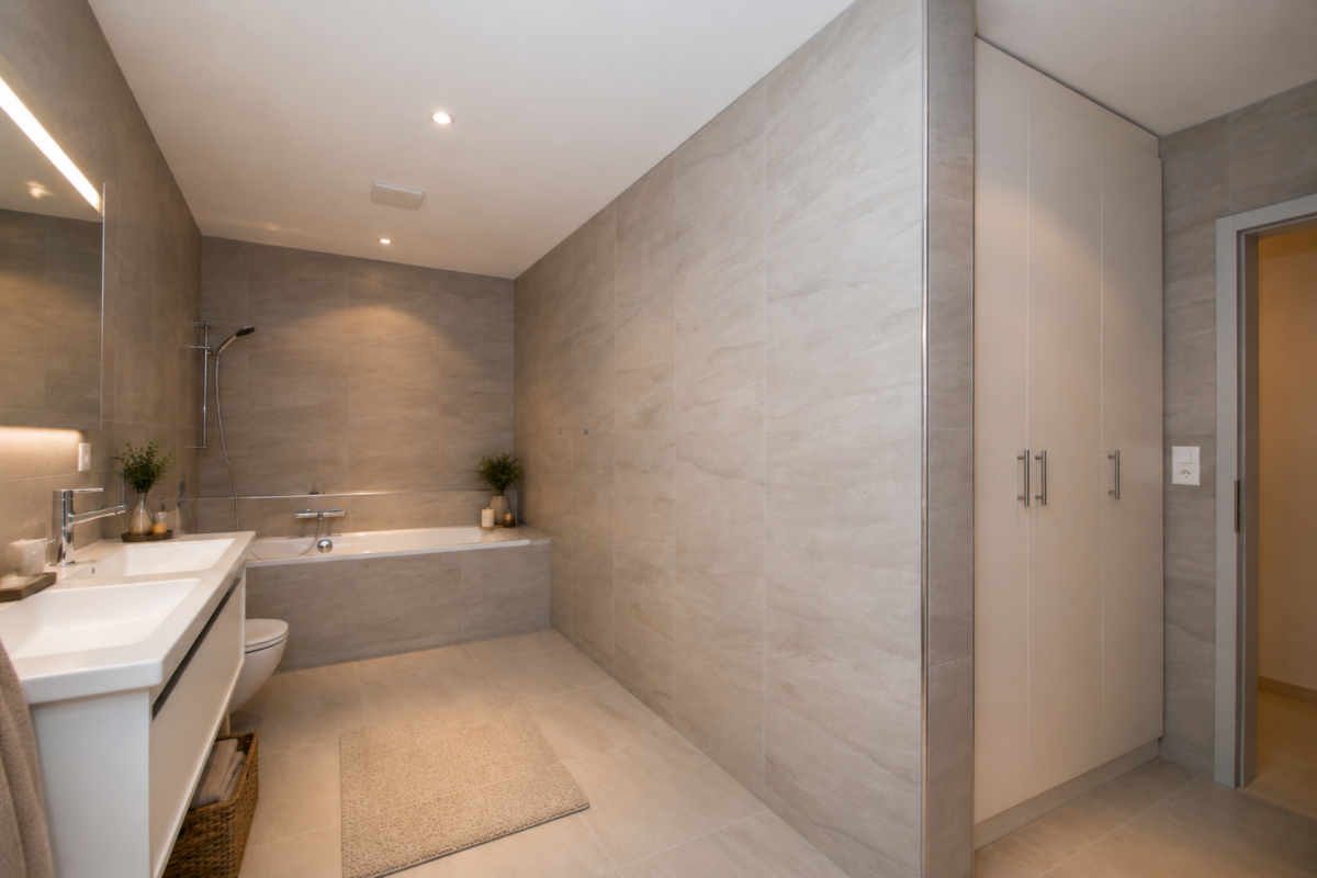 Superbe appartement de 5.5 pces au rez-de-chaussée avec terrasse