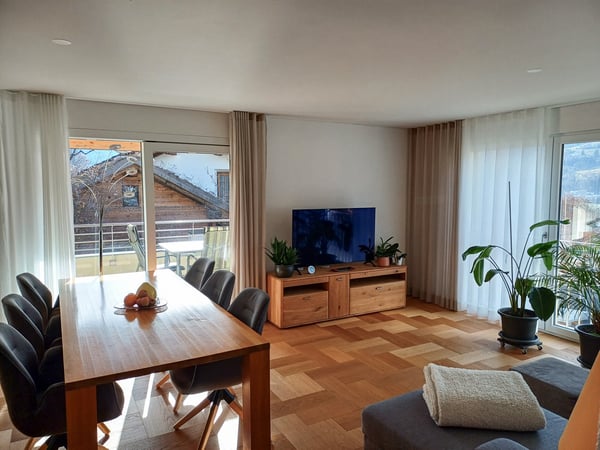Moderne 4.5-Zimmer-Wohnung mit Bergblick in Rodels 3