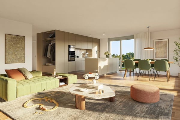 4.5-Zimmer-Gartenwohnung an privilegierter Hanglage 2