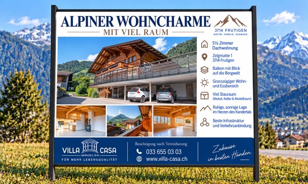 Alpine Dachwohnung inkl. Renovationspaket (optional) 1