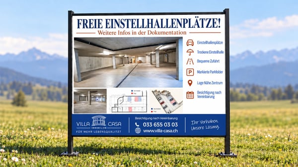 Einstellhallenplatz in Spiez – Sicher, praktisch und gut gelegen