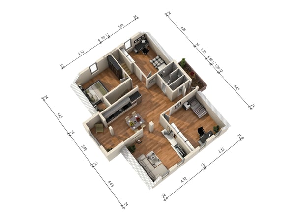 Saniertes Mehrfamilienhaus mit drei Wohnungen 11