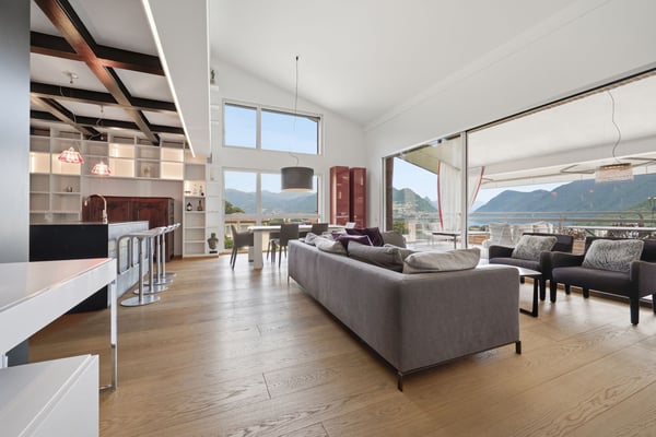 Exklusives Duplex-Penthouse mit Panoramablick auf Lugano und den Luganersee (Copy) 4