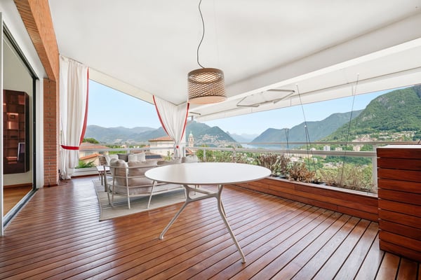Exklusives Duplex-Penthouse mit Panoramablick auf Lugano und den Luganersee (Copy) 2