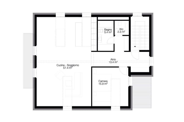 Exklusive Mansarden-Wohnung im Herzen von Ascona 6