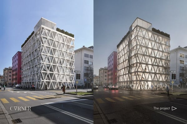 Neue 2.5-Zimmer-Wohnungen mit Loggia im Herzen von Locarno - Residenz Corner 8