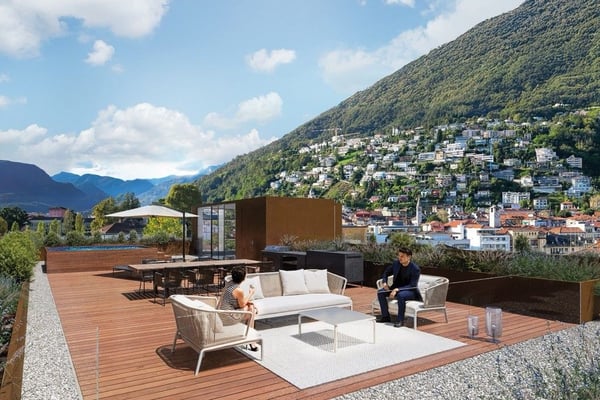 5.5 Attika-Wohnung mit grosse Terrasse – Neue Residenza Corner 13