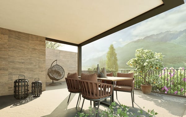 Zwei neue und moderne Häuser mit Garten 1