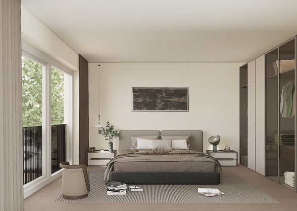 Zwei neue und moderne Häuser mit Garten 7