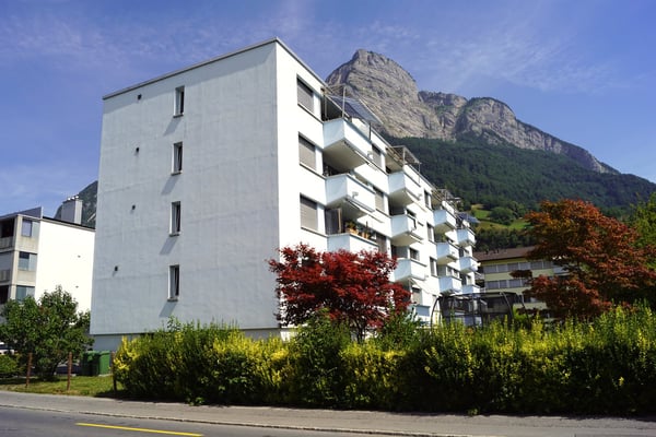 gut erhaltene Wohnung inkl. Garagenbox an attraktiver Wohnlage 1