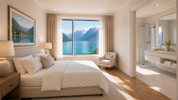 Seewohnung in Gersau – ca. 200 m² auf 2 Etagen, Maisonette-Potenzial, Seezugang 3
