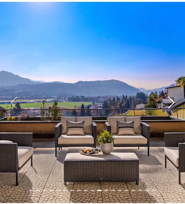 Casa Bifamiliare con Vista Panoramica ad Agno 8