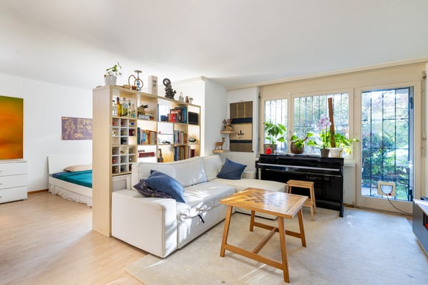 Zürich: Gartenwohnung mit Gestaltungspotenzial 1