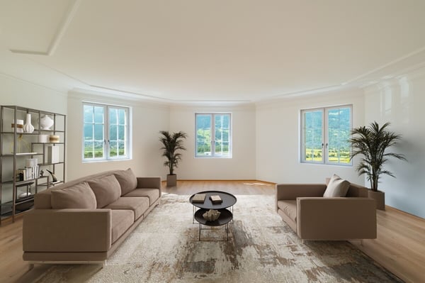 Zizers: stilvolle Turmwohnung mit Blick auf die Bündner Berge 3