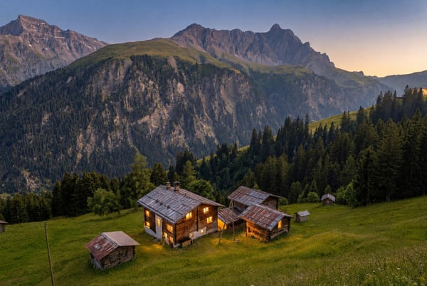 Safien: Haus mit Geschichte, Panorama und rund 3100 m² Grundstück 1