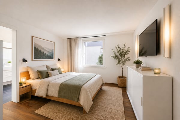 Sonnige Wohnung in Malans mit Weitblick und Balkon 4