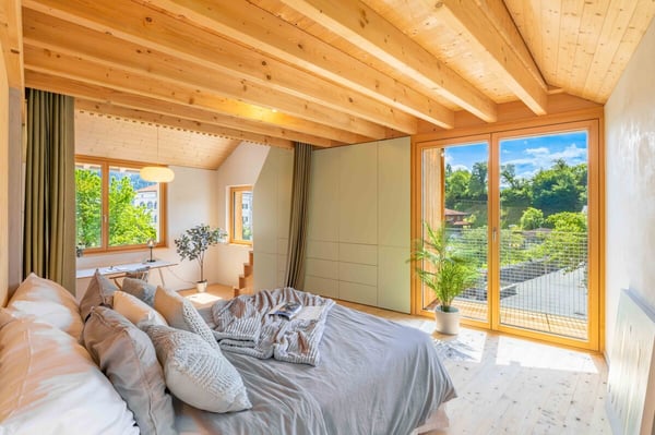 Ferienhaus mit Aussicht und moderner Architektur in Seewis 3