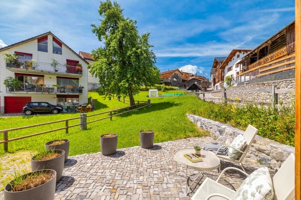 Ferienhaus mit Aussicht und moderner Architektur in Seewis 5