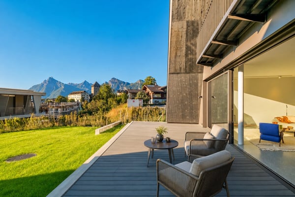Maienfeld: Architektonisches Zuhause für Individualisten und Kreative. 1