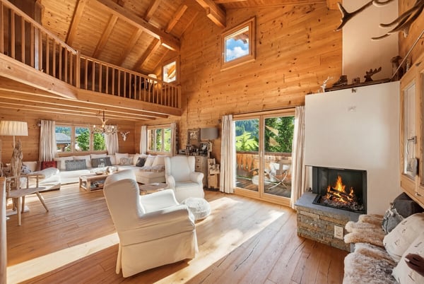 St. Peter: Ferienhaus im Chaletstil mit Bergsicht und viel Sonne 2
