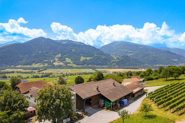 Baulandparzelle in Jenins mit Sonne, Ruhe und Weitsicht 3