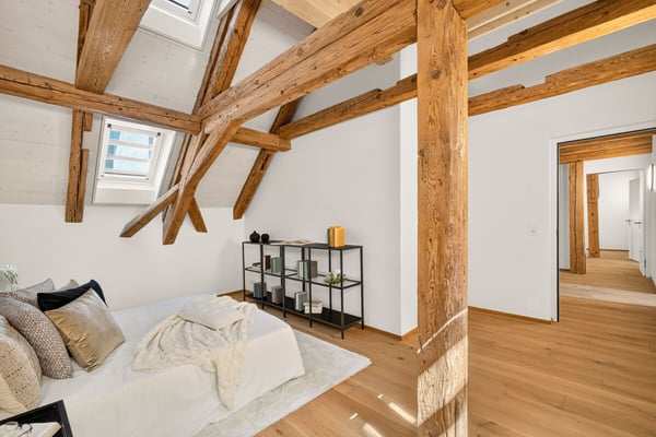 Zizers: stilvolle Turmwohnung mit Blick auf die Bündner Berge 3