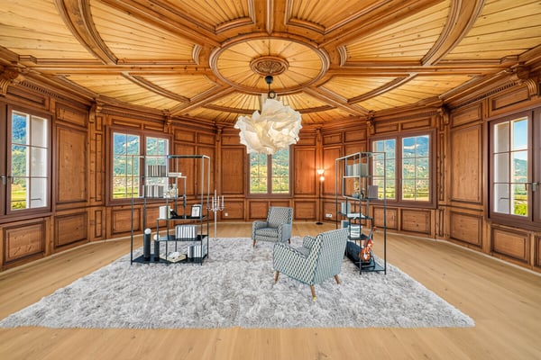 Zizers: stilvolle Turmwohnung mit Blick auf die Bündner Berge 6