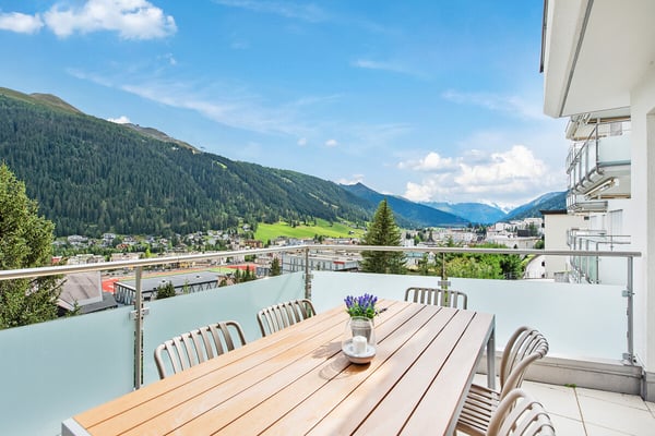 Davos Platz: Ferienwohnung an ruhiger Lage mit Weitblick 1