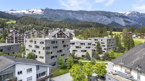 rocksresort 1: bewirtschaftete Ferienwohnung im 3. OG in Laax 5