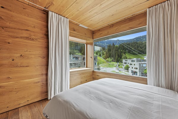 rocksresort 1: bewirtschaftete Ferienwohnung im 3. OG in Laax 2