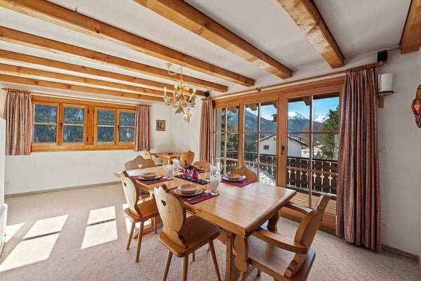 Brail: freistehendes Ferienhaus an Hanglage mit Bergpanorama 3