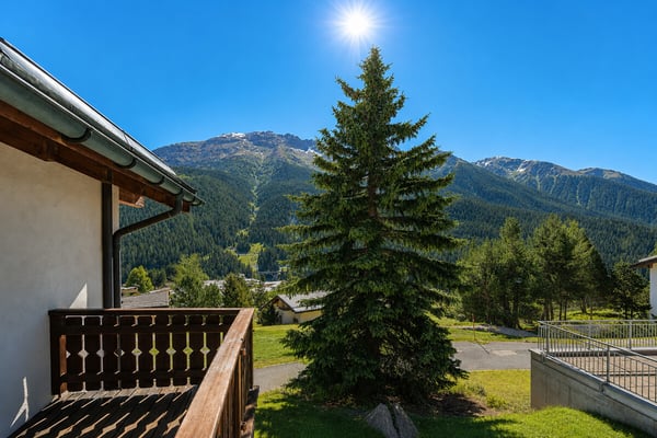Brail: freistehendes Ferienhaus an Hanglage mit Bergpanorama 6
