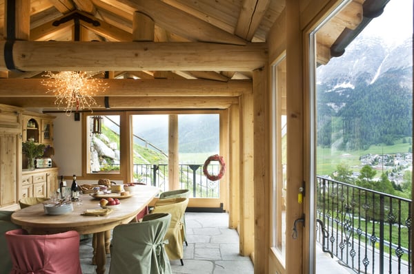 La Punt Chamues-ch: 10-Zimmer-Villa mit Bergsicht und 5 Parkplätzen 3