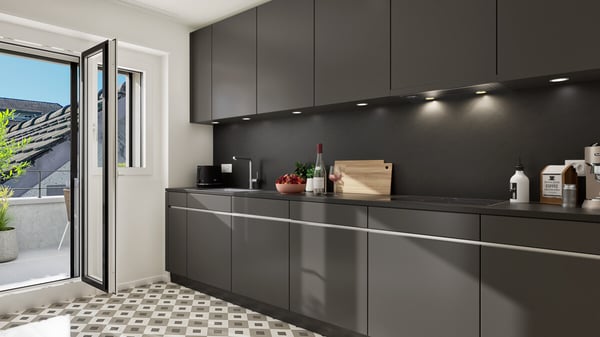 Erstvermietung: Attraktive frisch renovierte 2.5 Zimmer-Wohnungen im H 1