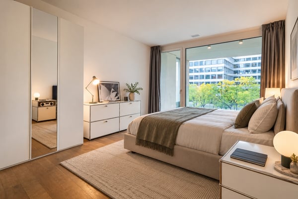 Zürich: stilvolle 2.5-Zimmer-Wohnung in The Metropolitans 5