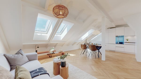 Letzte fantastische 3.5 Maisonette-Wohnungen mit privater Dachterrasse 1