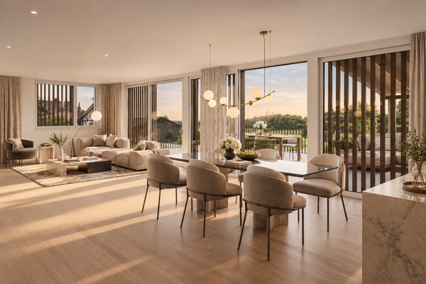 Neubauprojekt AUREUM: 4-5-Zimmer-Wohnung mit grosser Terrasse 2