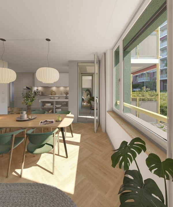 3.5 Zimmerwohnung in Schlieren 1