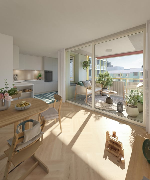 3.5 Zimmerwohnung in Schlieren 1