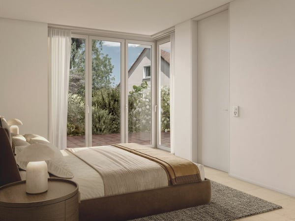 Ruhige 3.5 Zimmer-Gartenwohnung im Grünen 2