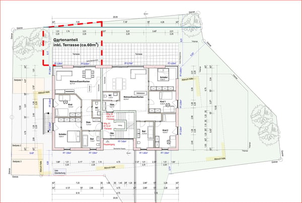 Letze 3.5-Zimmer-Gartenwohnung mit unverbaubarem Blick ins Grüne 9