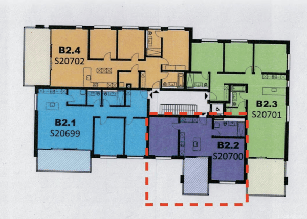 Charmante 2.5-Zimmer-Wohnung mit Balkon und schöner Aussicht in Eschenbach 2