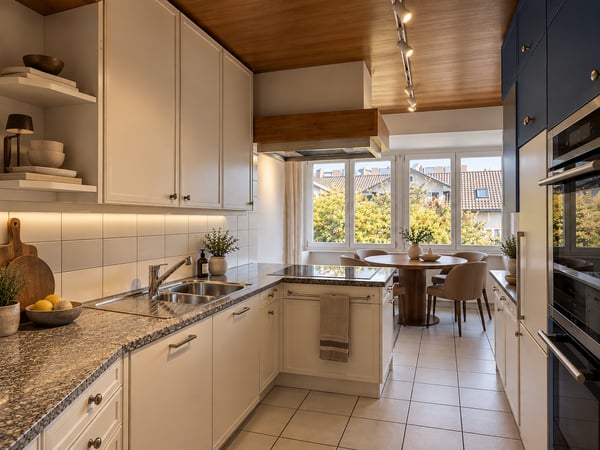 Wohnen mitten in Uster wie in einem Einfamilienhaus. 10