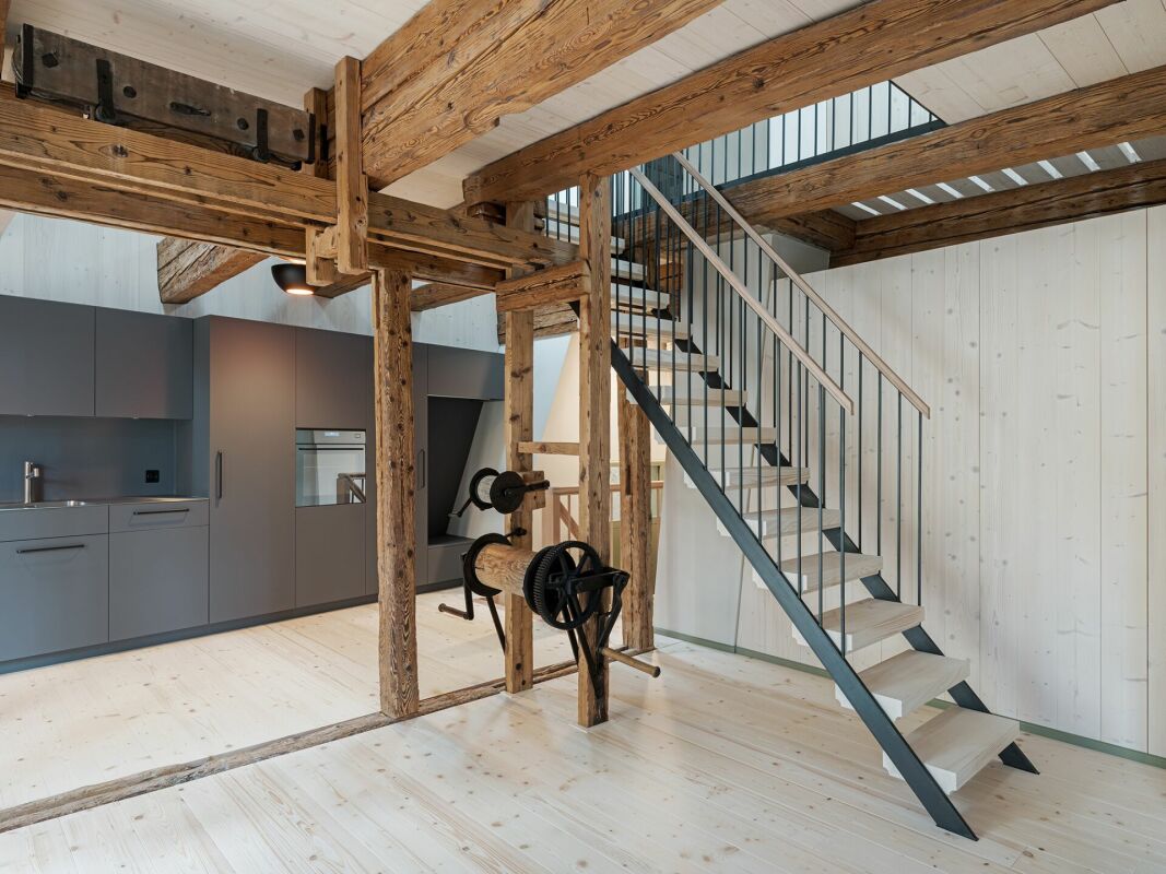 3½ Zimmer-Maisonette mit Loggia