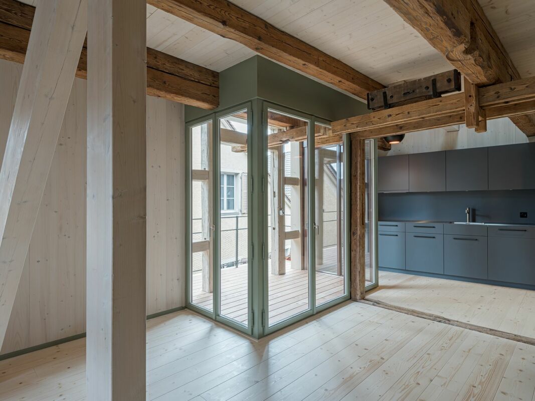3½ Zimmer-Maisonette mit Loggia