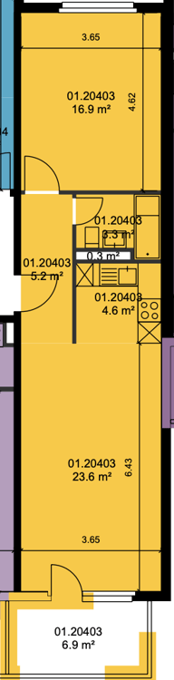 Helle 2.5-Zimmer-Wohnung mit Balkon und Seesicht in Rorschach 6