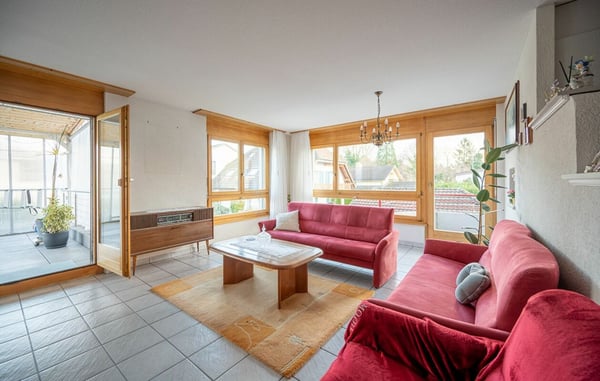 1.5-Zimmerwohnung mit Balkon und grosser Terrasse 3