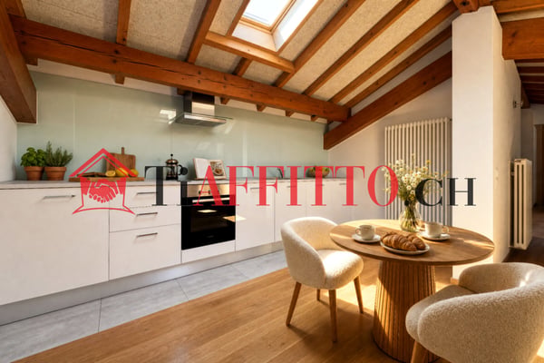 ENORME LOFT CON TERRAZZA VISTA SUI CASTELLI A BELLINZONA 3