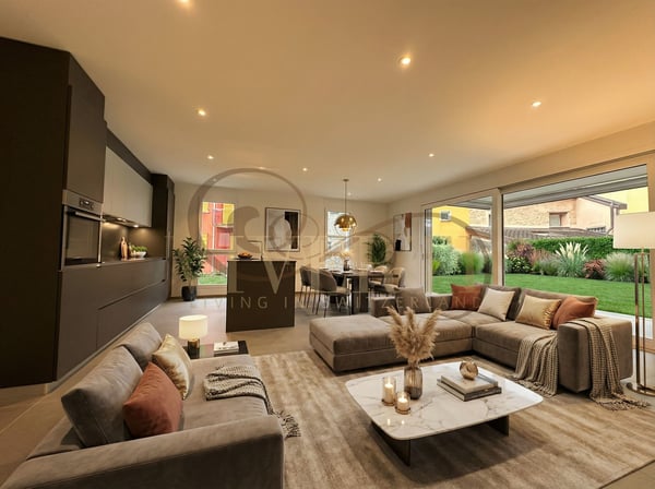 NUOVISSIMO 3.5 LOCALI CON GIARDINO PRIVATO A LUMINO 1